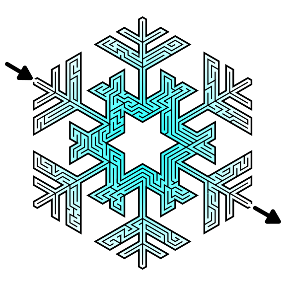 Snowflake Maze Section Updates