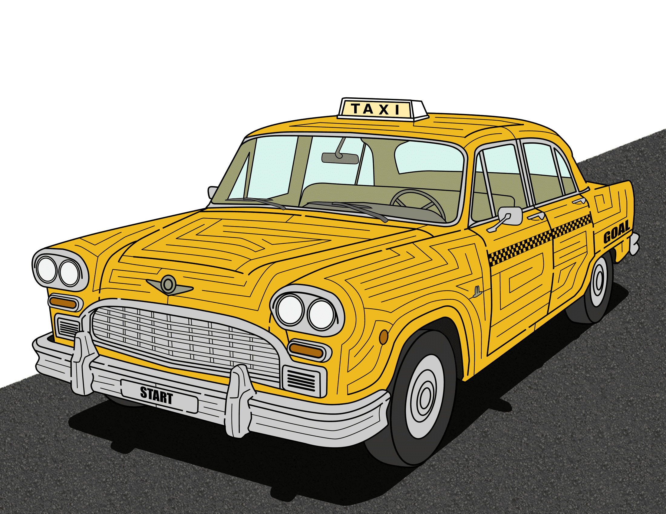 Taxi maze