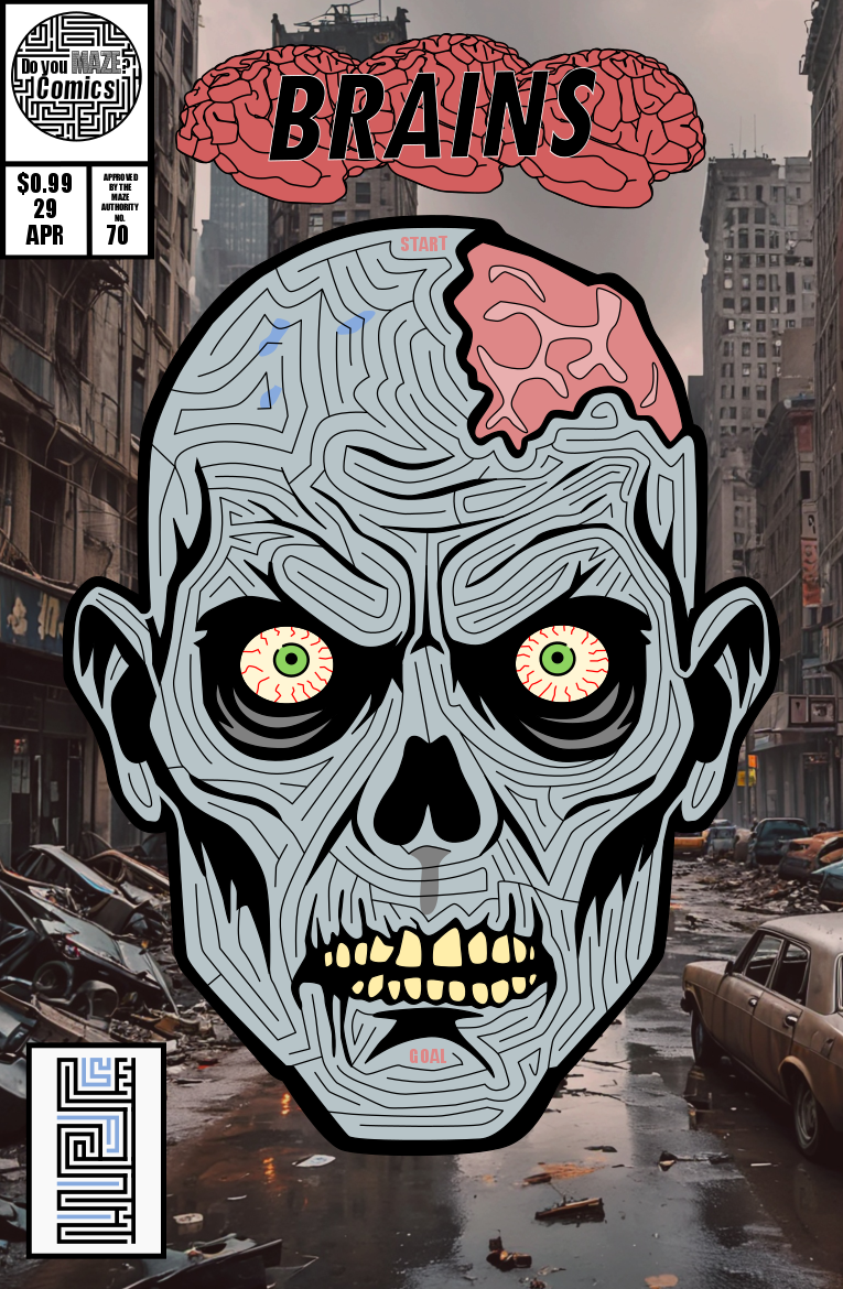 Zombie Maze Comic Book