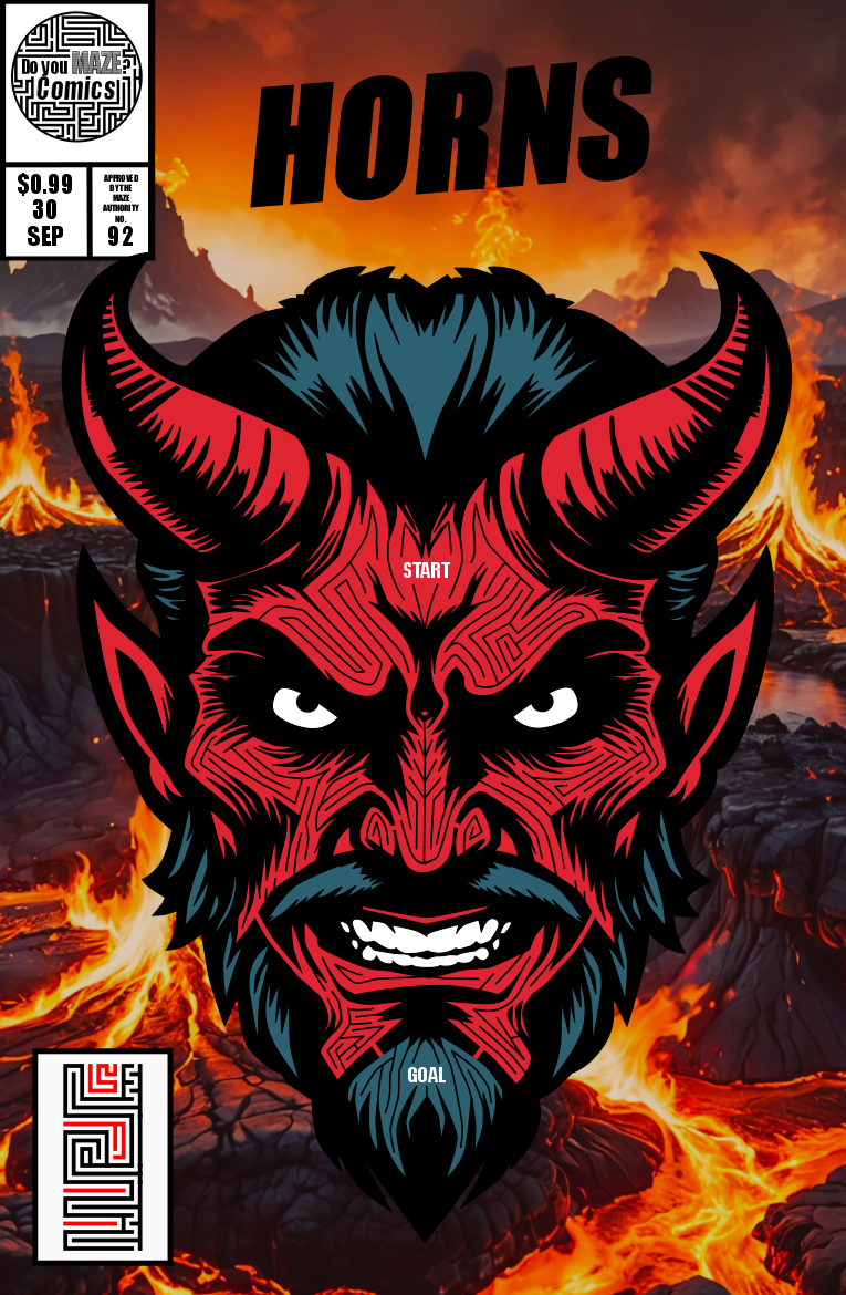 Devil Maze Comic Book