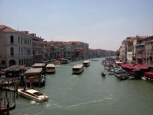 View from Venice Bridge
