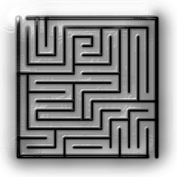 Distort design - stained glass