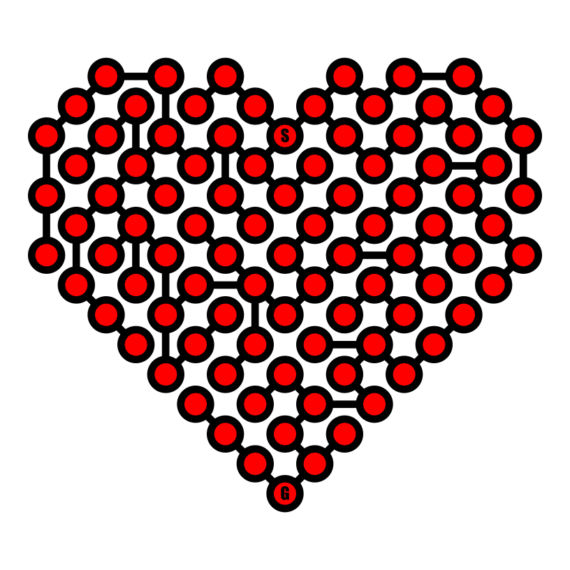 Valentine's Day Mazes