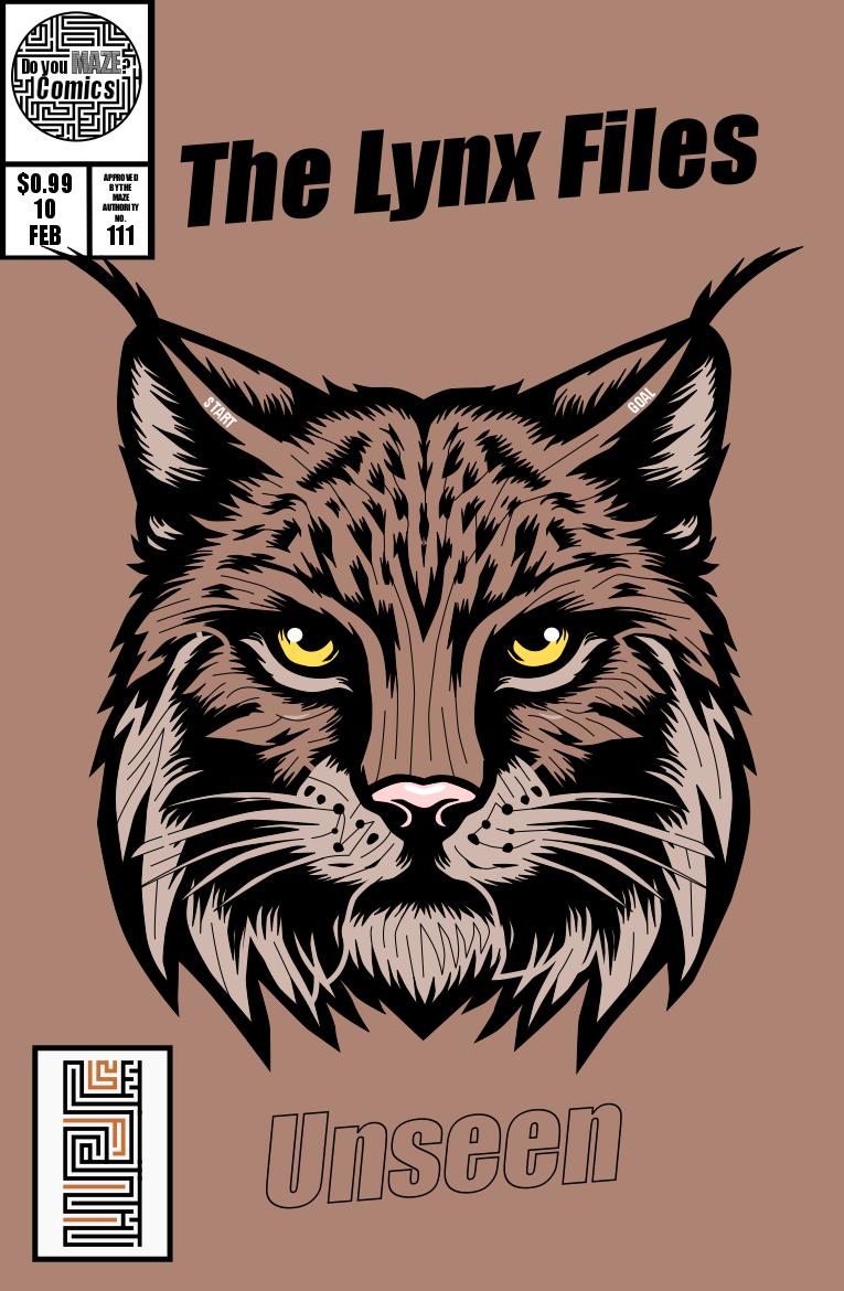111 Lynx Maze Comic Book