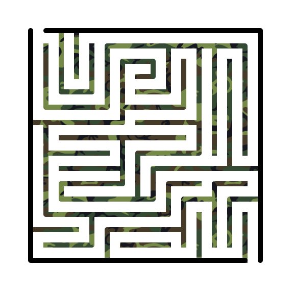 Camo Walls Maze