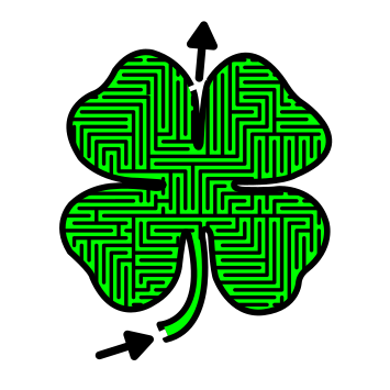 St Patrick's Day Mazes 