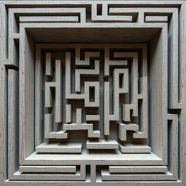 2024 Stable Diffusion large maze