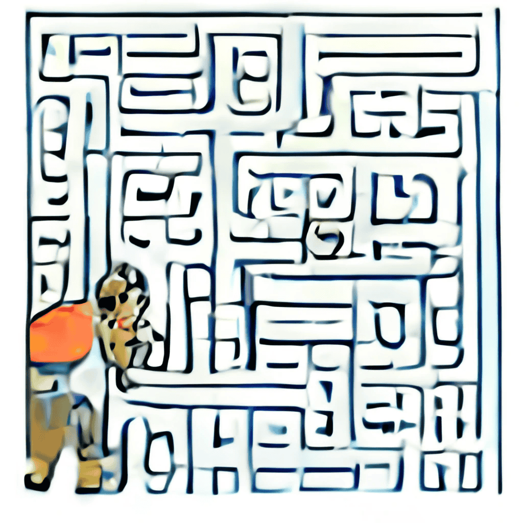 Craiyon 2023 SCJ market Maze