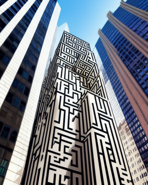 starryai skyscraper 2023