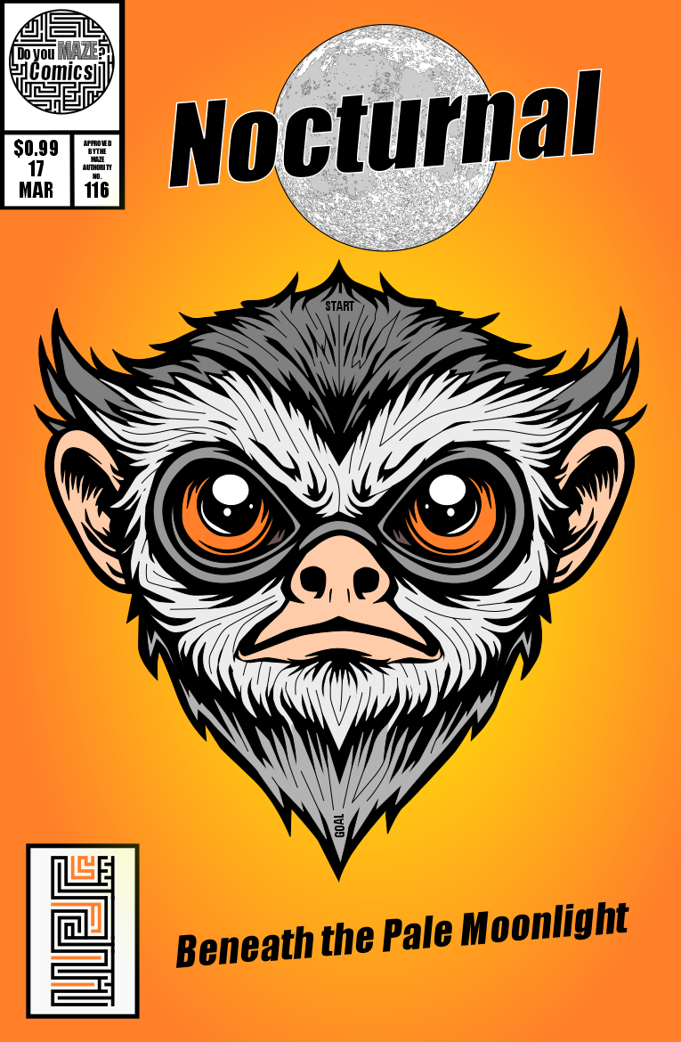 Comic Book #116 - Nocturnal - Tarsier Maze