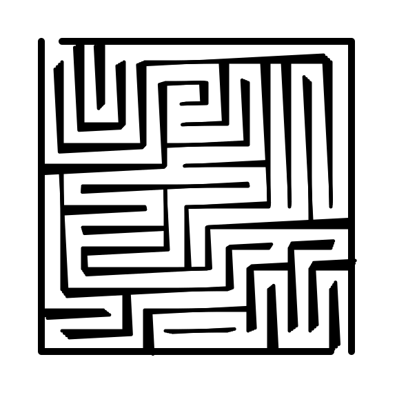 rotating inner walls maze