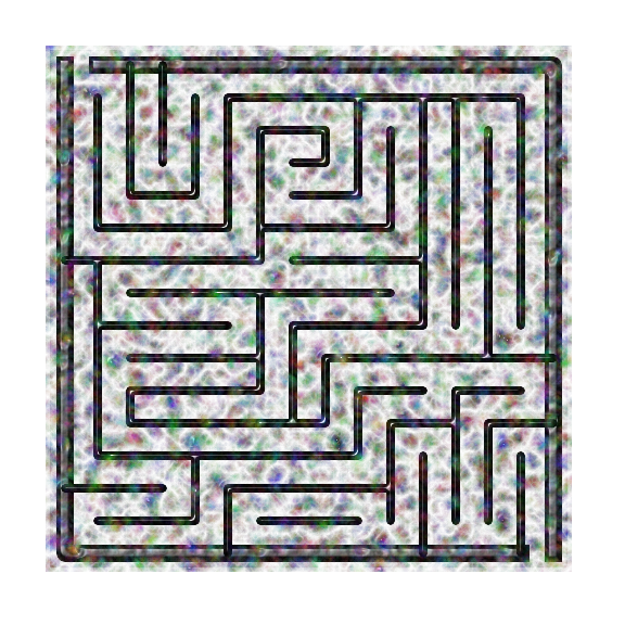 Canvas Bumps maze