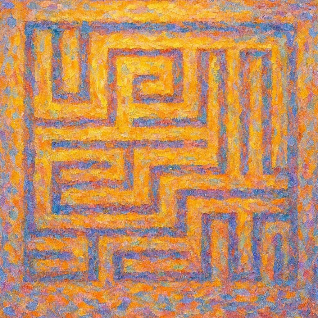 Bing maze - impressionist