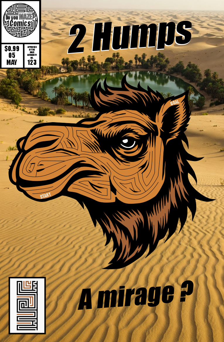 Comic Book#123 - Camel - 2 Humps