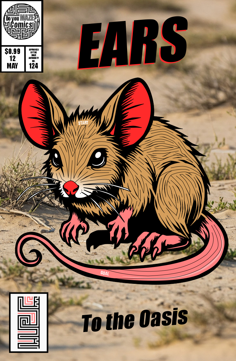 Comic Book#124 - Jerboa - Ears