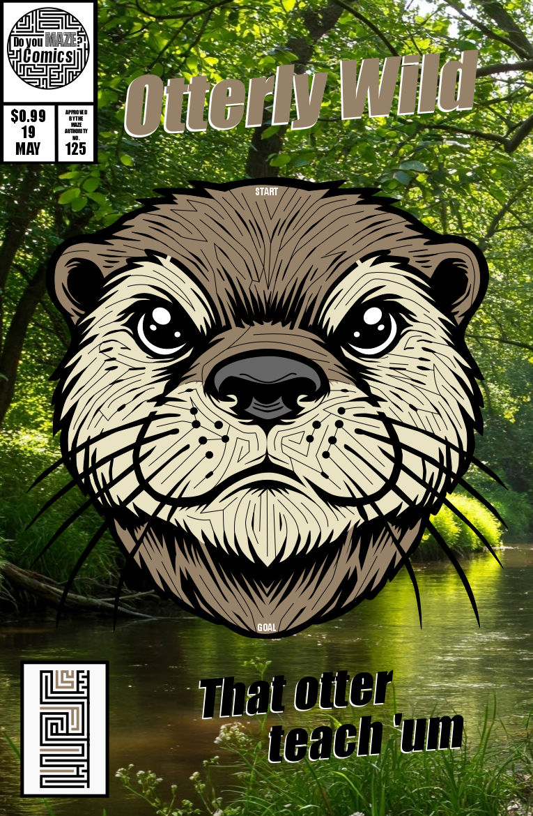 Comic Book#125 - Otter - Otterly Wild