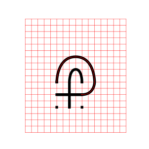 MAKING  a 3 circuit classical labyrinth with grids - part 3