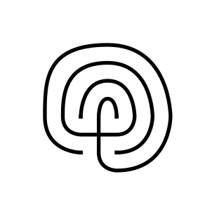 MAKING  a 3 circuit classical labyrinth with grids - part 7 final