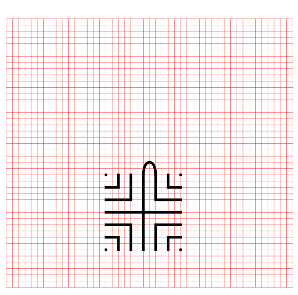 11 Circuit Classical Labyrinth with grids - Part 2