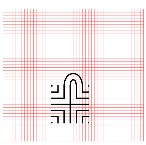 11 Circuit Classical Labyrinth with grids - Part 3