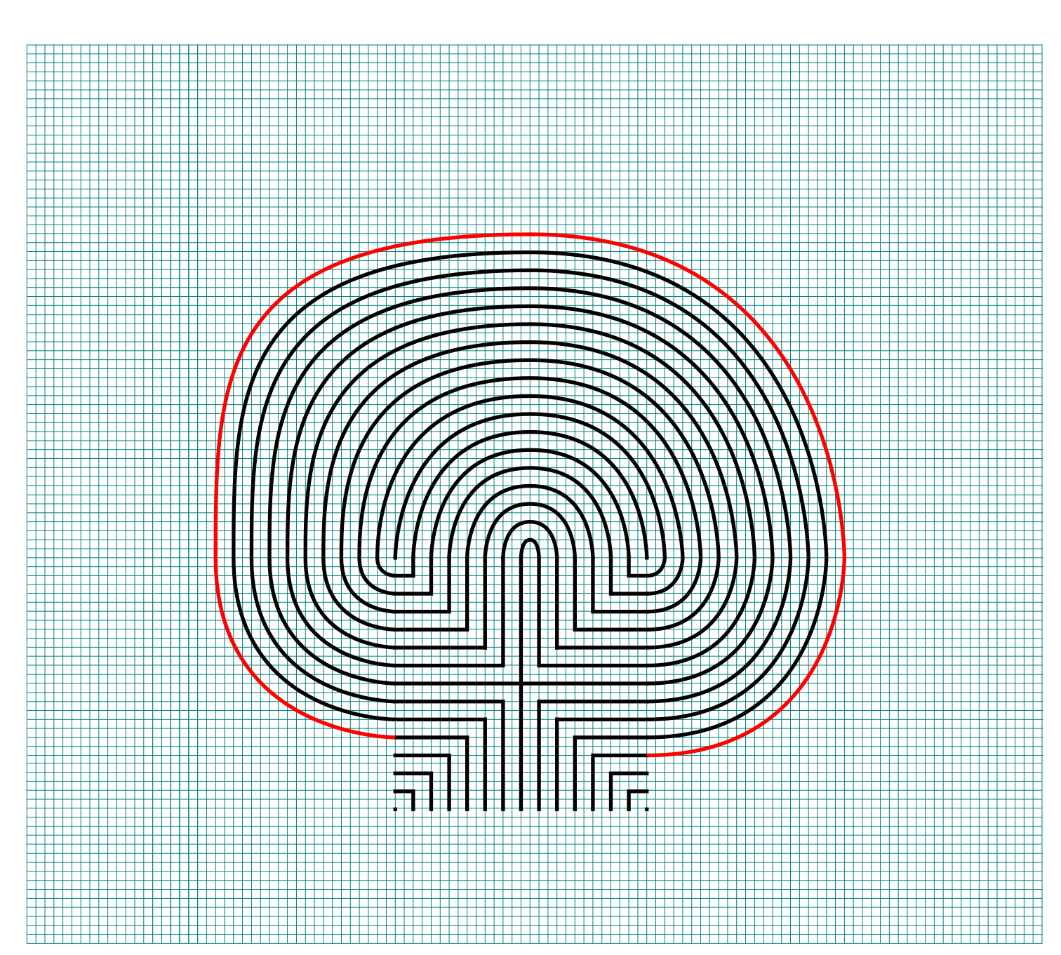 How to Draw a Massive 27 Circuit Labyrinth — Free Printable Mazes for ...