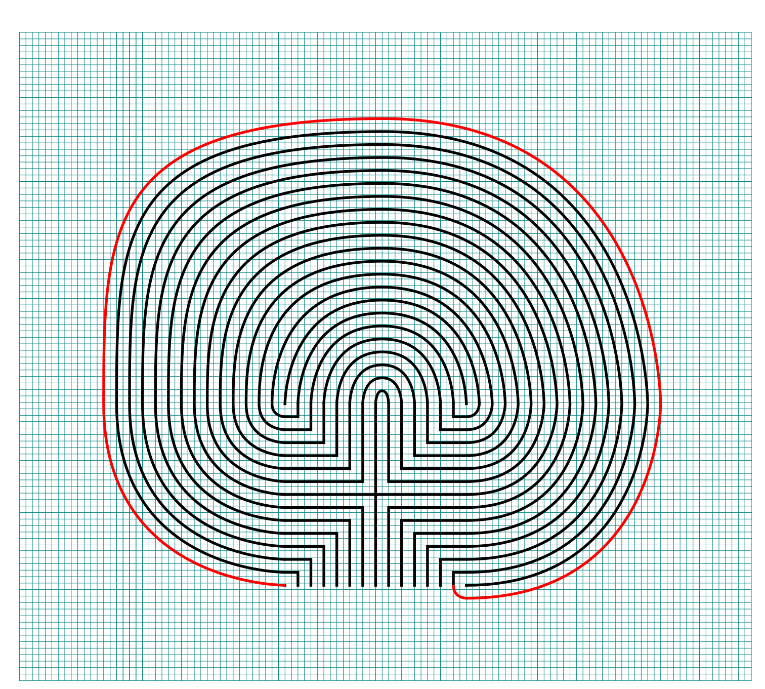 How to Draw a Massive 27 Circuit Labyrinth — Free Printable Mazes for ...