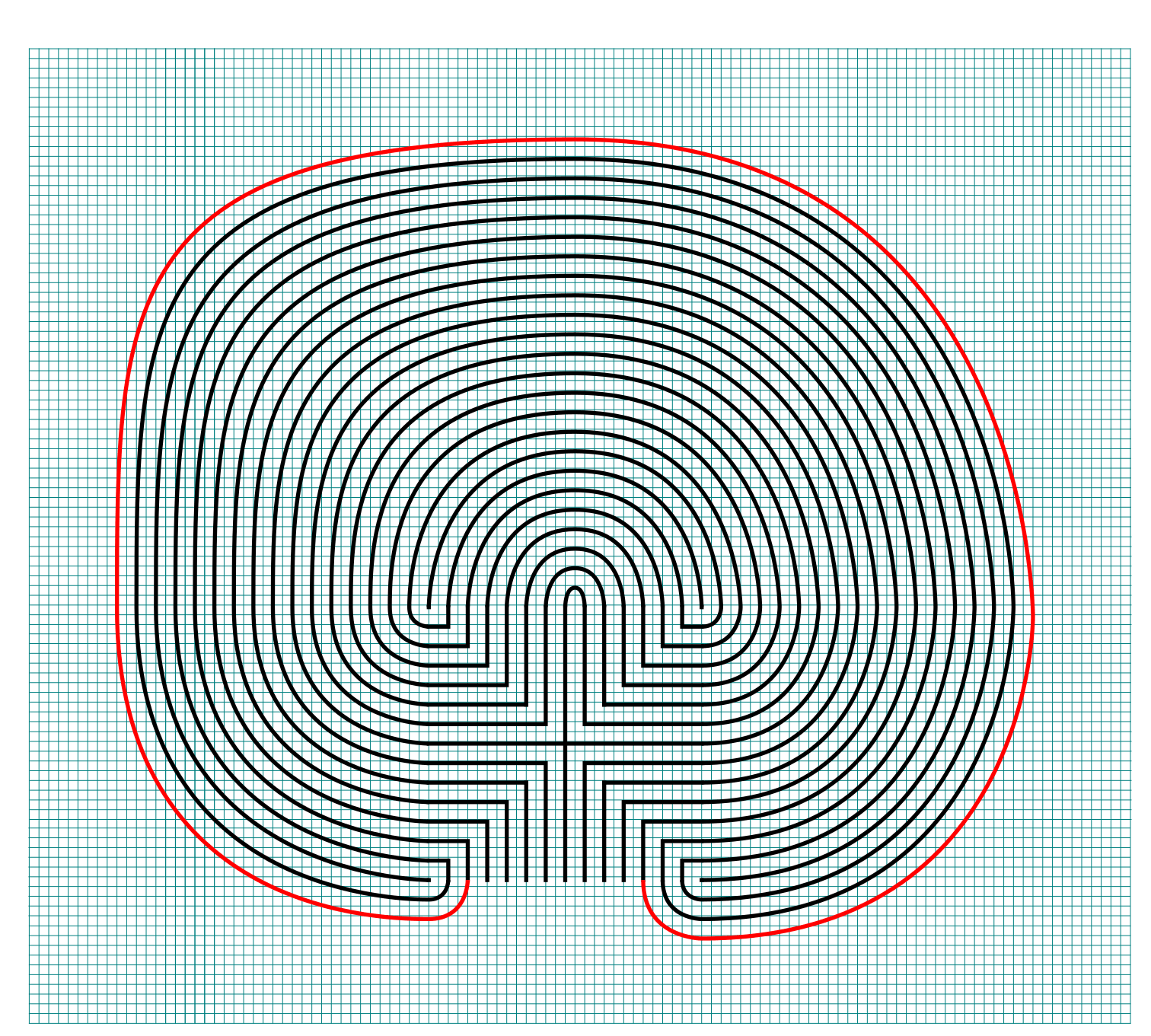 How to Draw a Massive 27 Circuit Labyrinth — Free Printable Mazes for ...