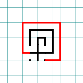 3 Circuit Square Labyrinth with grids Part 4