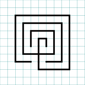 3 Circuit Square Labyrinth with grids Part 6