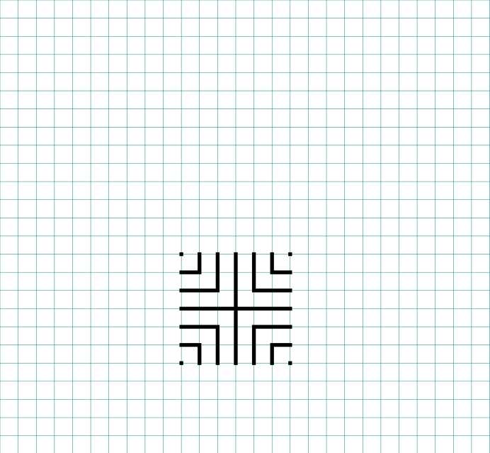 11 Circuit Square Labyrinth with grids - Part 1