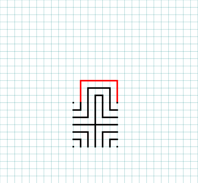 11 Circuit Square Labyrinth with grids - Part 4