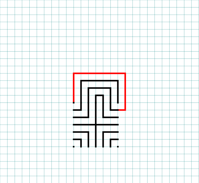 11 Circuit Square Labyrinth with grids - Part 5