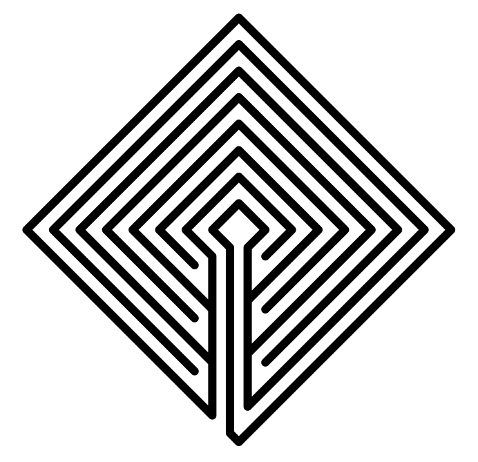 7 circuit Diamond Labyrinth complete