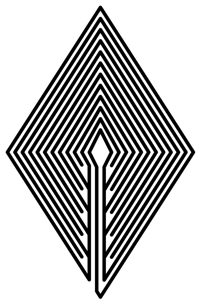 11 Circuit Diamond Labyrinth with grids - step 15