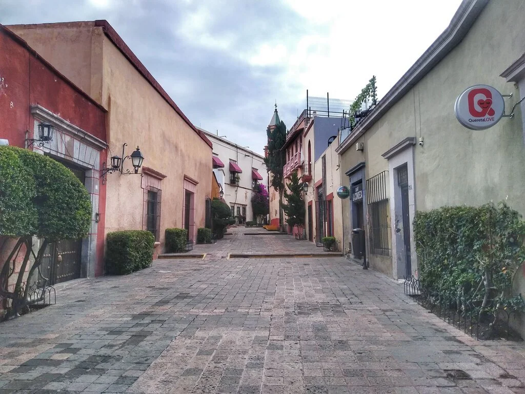 walking street in Queretaro