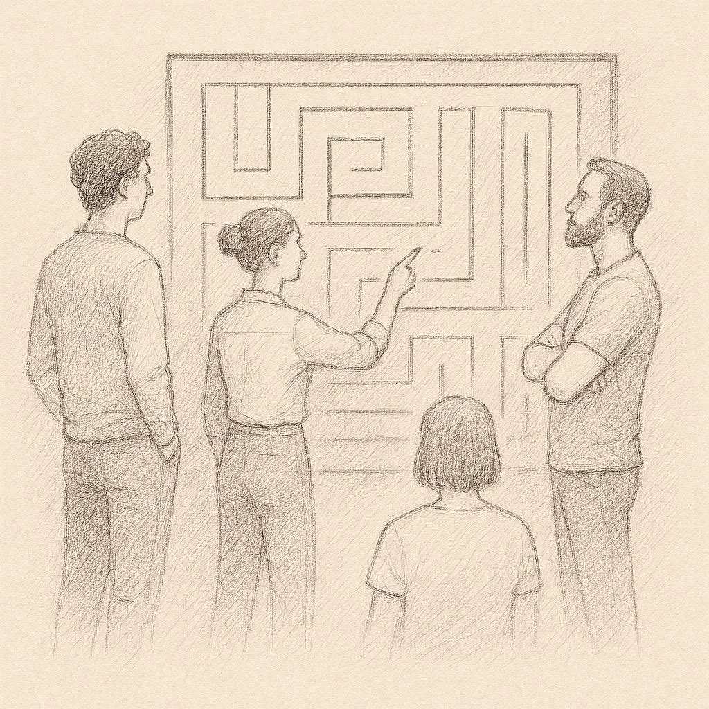 Bing sketch maze