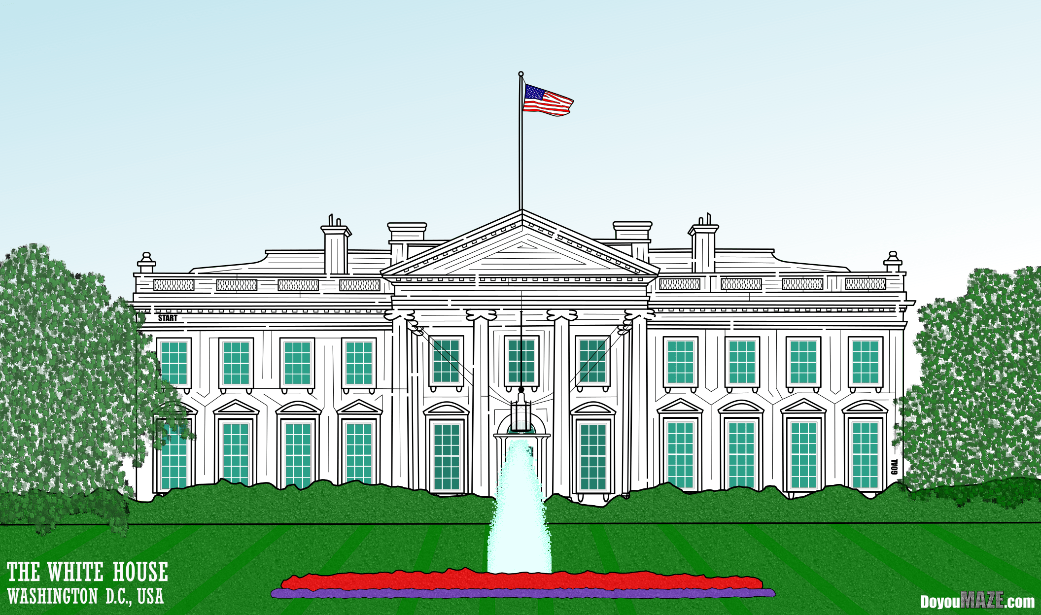 The White House Maze
