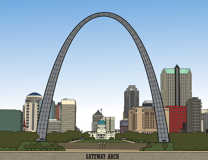 Gateway Arch Maze
