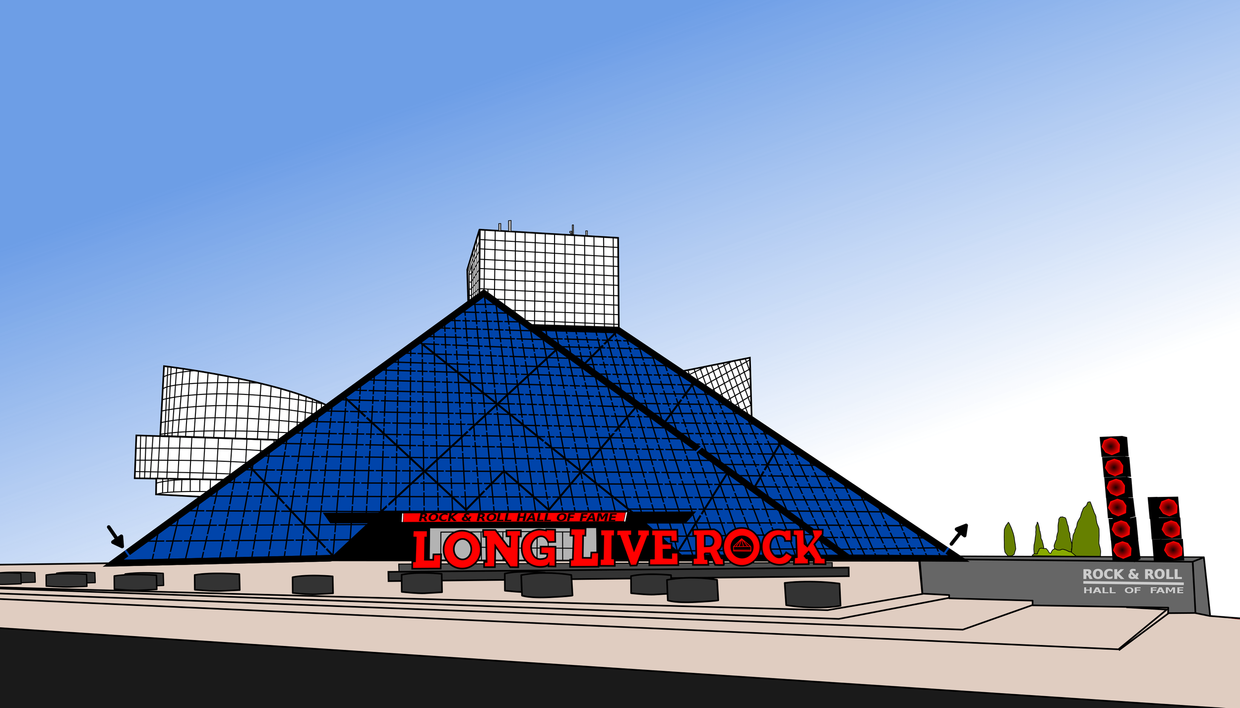 Rock n Roll HOF Maze 