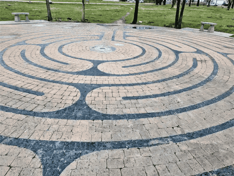 Jordan River Peace Labyrinth - courtesy Jacob Barlow