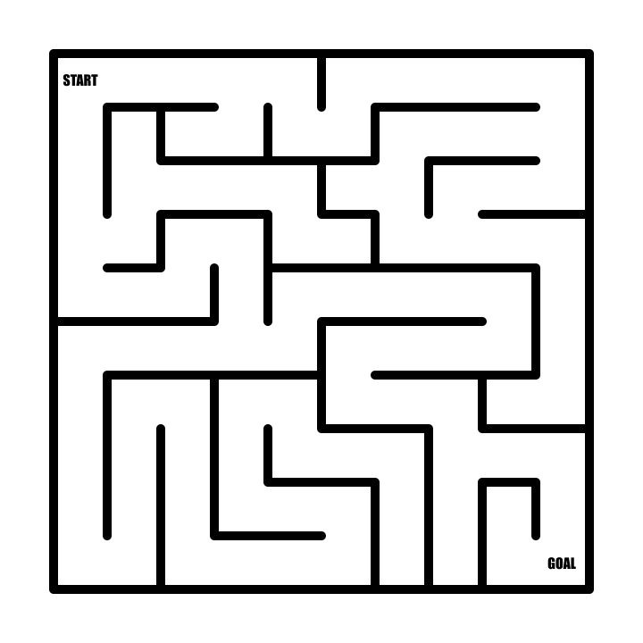 How to make a standard maze 3 internal start