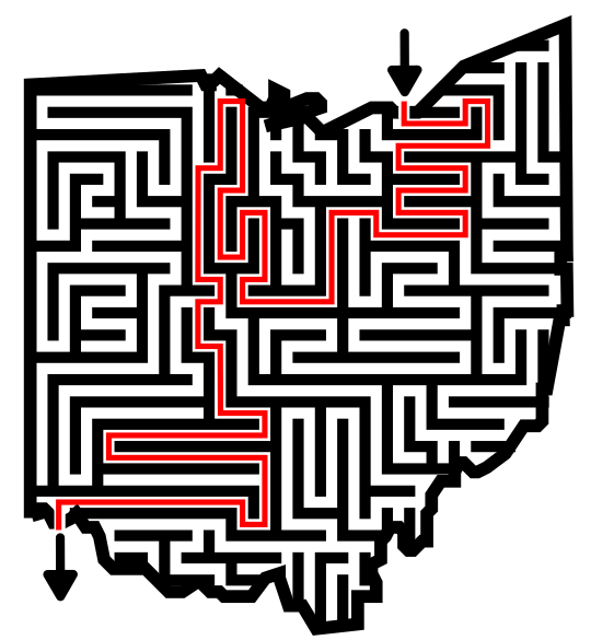 OHIO MAZE- step 5 create solution