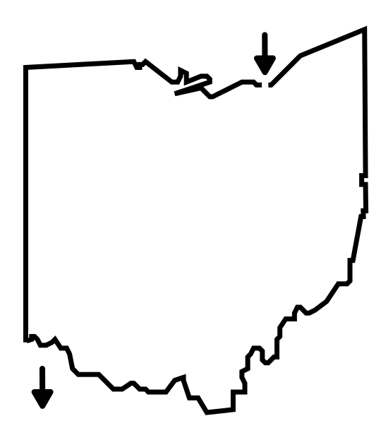 OHIO MAZE- step 1 outline