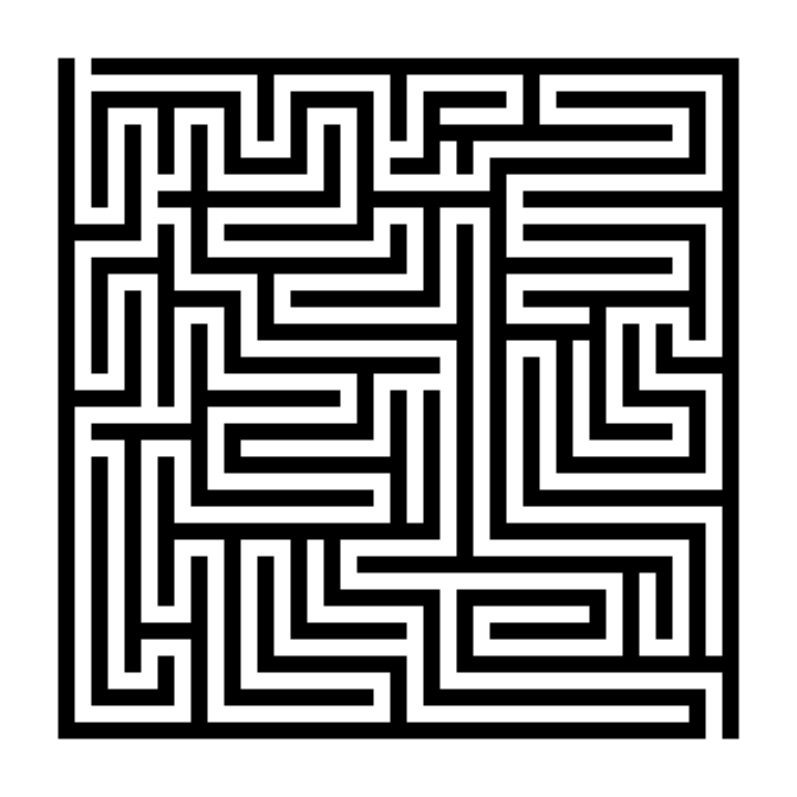 How to Make a Maze with Standard Equal Maze Paths