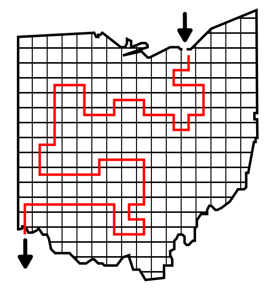 HOW TO MAKE A GRID MAZE - STEP 3 DRAW THE SOLUTION