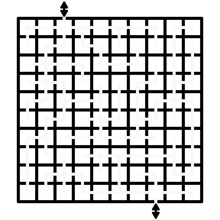 How to make a grid maze 2 dual arrows