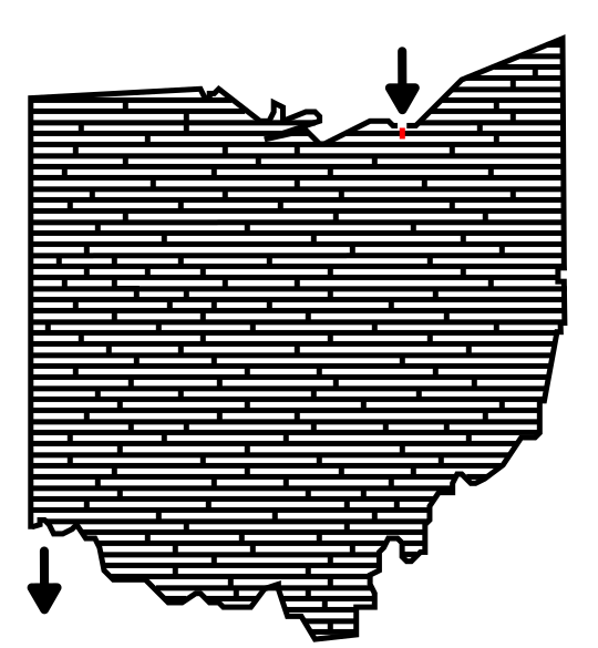 HOW TO MAKE A HORIZONTAL MAZE step 3 draw walls