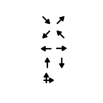 How to make an arrow maze - step 3