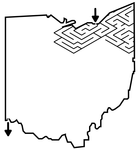 HOW TO MAKE AN AXONOMETRIC GRID MAZE STEP 2