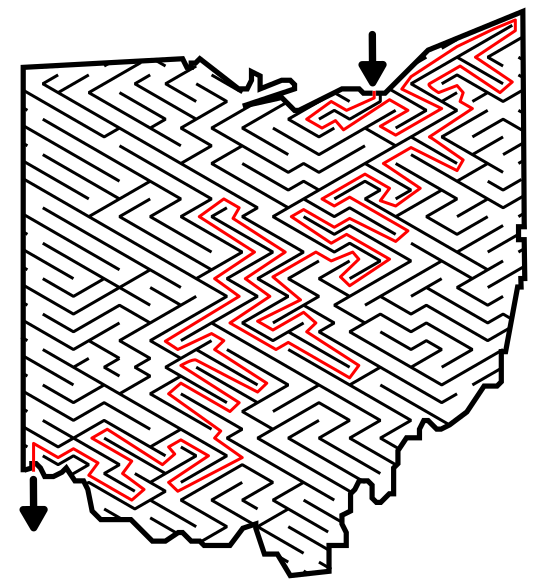 HOW TO MAKE AN AXONOMETRIC GRID MAZE SOLUTION